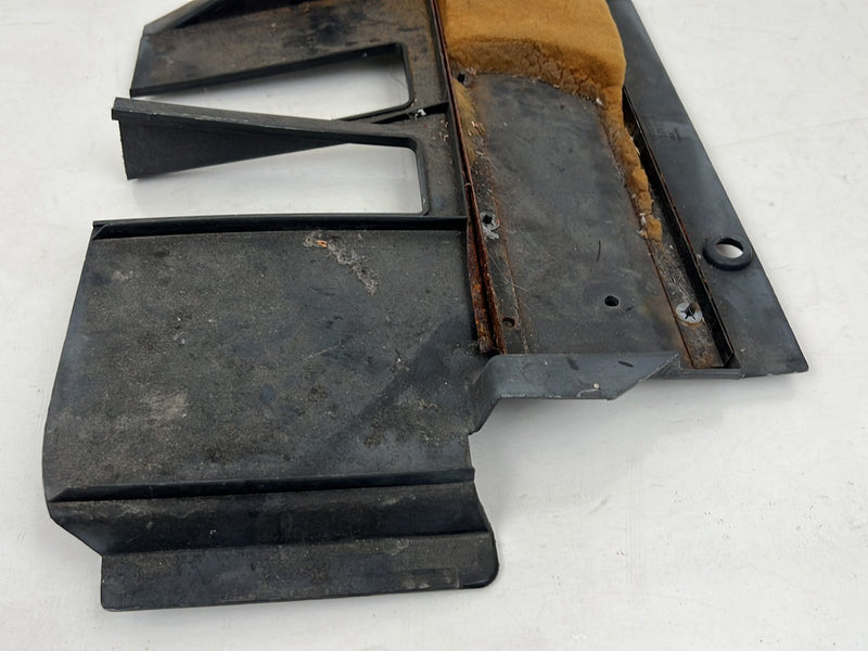 1990-1992 Volvo 740 745 940 Dash Driver Left Kick Panel Trim Black OEM #5846EM