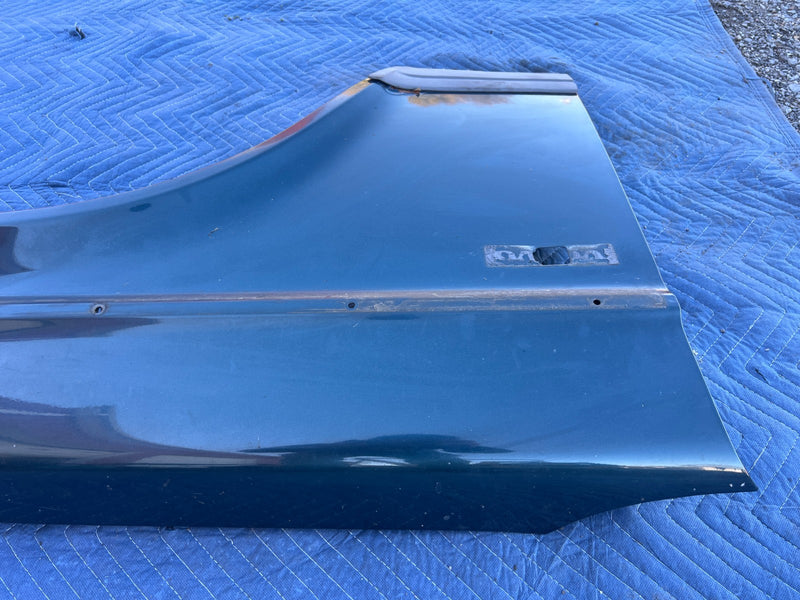 1986-1993 Volvo 240 244 Sedan Front Passenger Right Fender Blue Green OE #4291EM