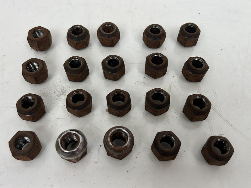 1975-1993 Volvo 240 244 Wheel Stud Lug Nut Set of 20 OEM #5939EM