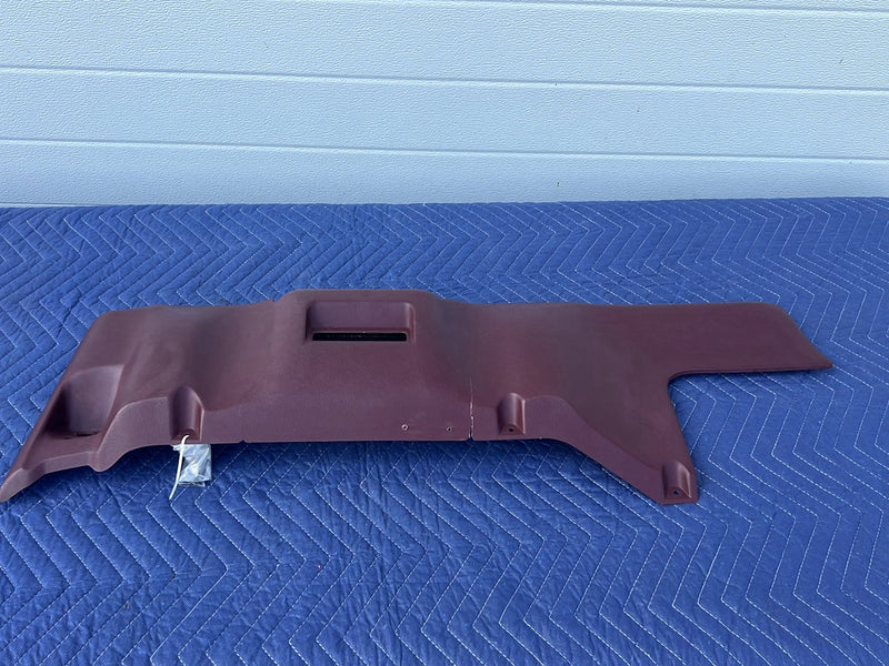 1995-1999 Chevrolet Silverado GMC Driver LH Knee Bolster Trim Maroon OEM #5489EM