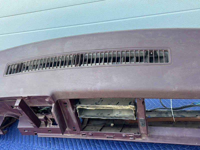 1988-1994 Chevrolet Silverado GMC Sierra Dash Dashboard Panel Maroon OEM #5491EM