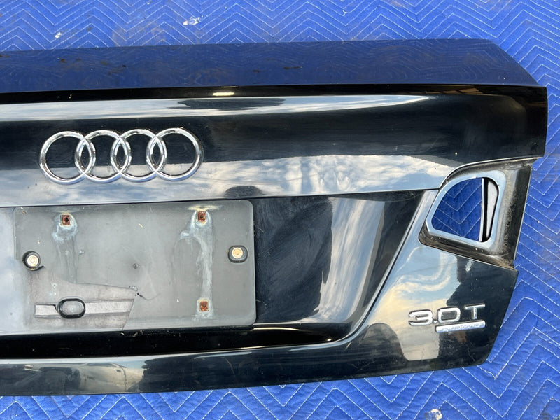 2005-2011 Audi A6 Deck Lid Trunk Panel Black OEM #35ZJ
