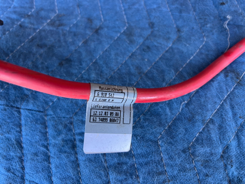 2000-2005 BMW 330xi 325xi E46 Chassis Firewall Positive Battery Cable OE #4831EM