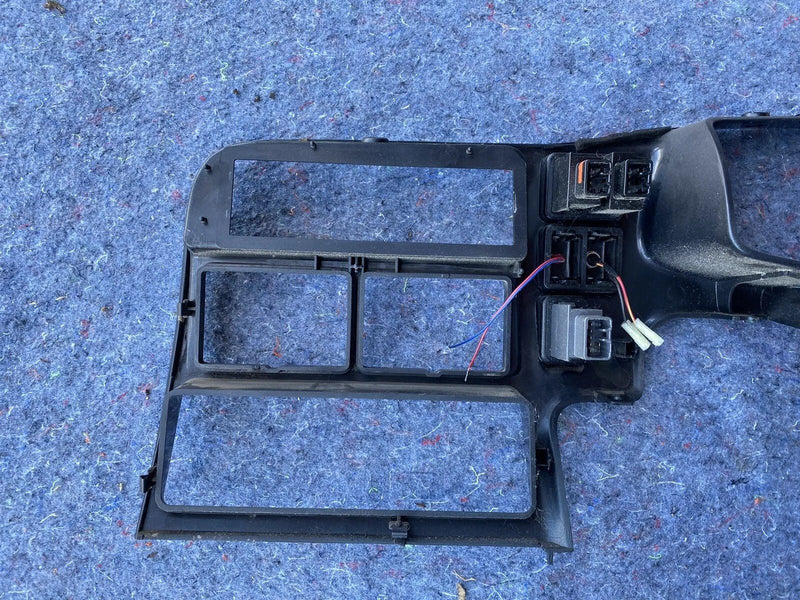99-01 Isuzu Vehicross Dash Gauge Cluster Surround Trim Radio Vent OEM #1382E
