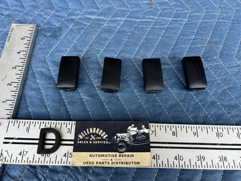 1993-1997 Volvo 850 850R S90 V90 Dash Switch Blank Set Of 4 9128211 OEM #4456E