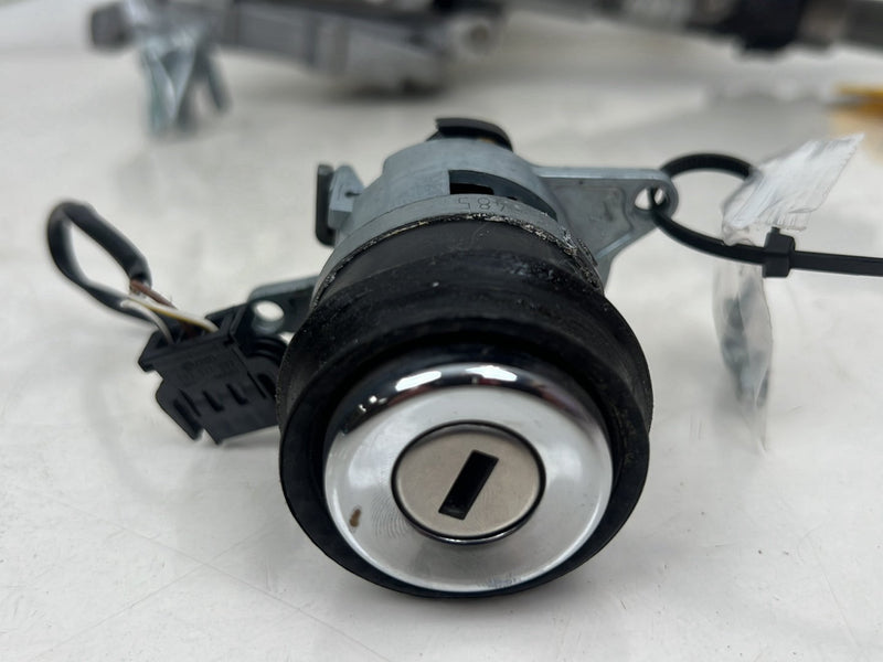 1996-2003 Audi S8 D2 A8 Gauge Cluster Steering Column Rear Lock & Key OE #6446EM