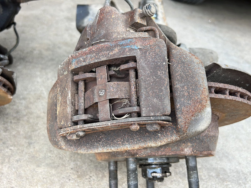 1983-1985 Porsche 944 Rear Trailing Arm Wheel Hub Knuckle Assembly OEM #1852EM