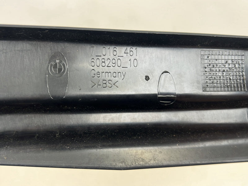 2004-2005 BMW 545i Front Driver Left Rail Seat Track Trim Black OEM #6487EM