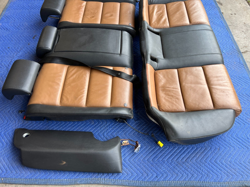 2005-2011 Audi A6 Rear Two Tone Amaretto + Black Seats 2100543LD38M OEM #26ZJ