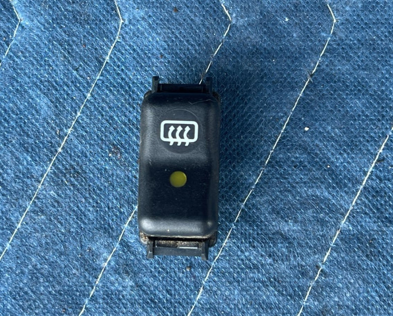 1986-1995 Mercedes 300D W124 Rear Window Defrost Heater Switch OEM #2834EM