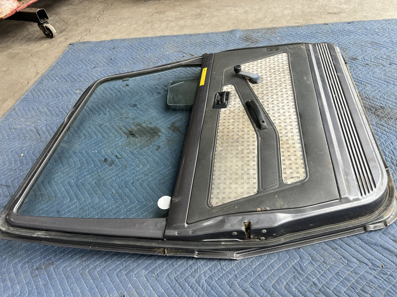1985-1988 Suzuki Samurai Front Driver Left Door Assembly Gray OEM #6729EM