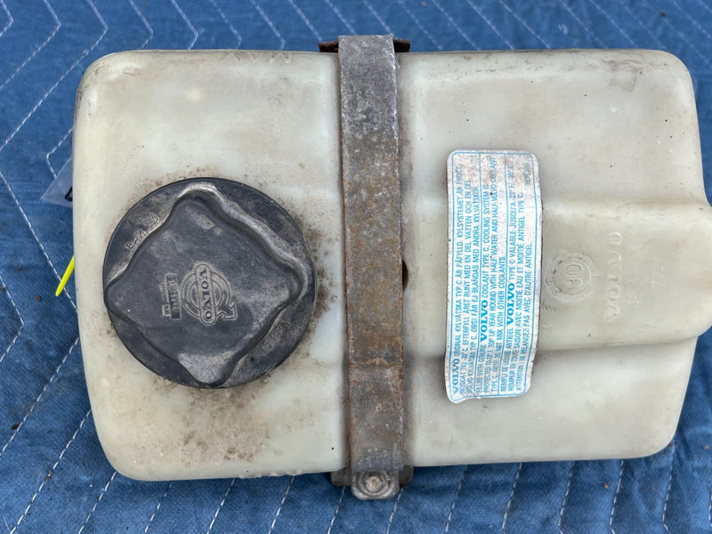 1986-1993 Volvo 240 244 Sedan Coolant Overflow Reservoir Tank Jug OEM #4227EM