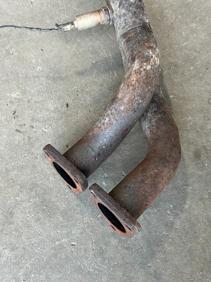 1983-1985 Porsche 944 Exhaust Down Pipe Header w/ O2 Sensor Assembly OEM #2468EM