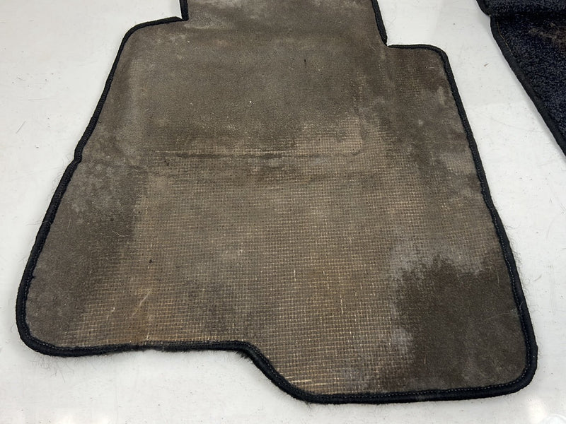 1975-1980 Volvo 244 240 Dark Blue Floor Mat Set of 3 Carpet OEM #5394EM