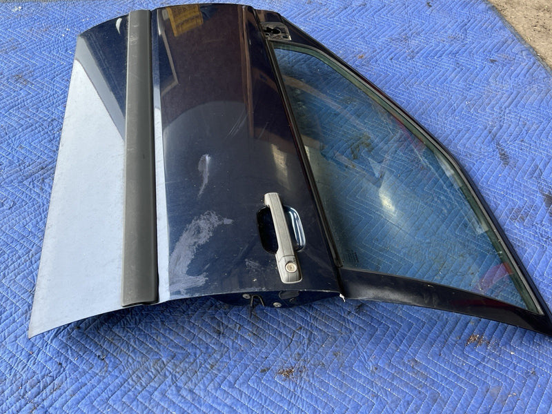 1993-1997 Volvo 850 850R Driver Front Left LH Door Assembly Blue OEM #4419E