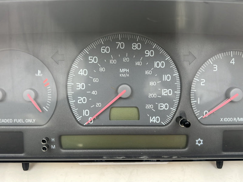 1998-2000 Volvo V70 S70 Dash Instrument Gauge Cluster Speedometer Assembly OEM #6312EM