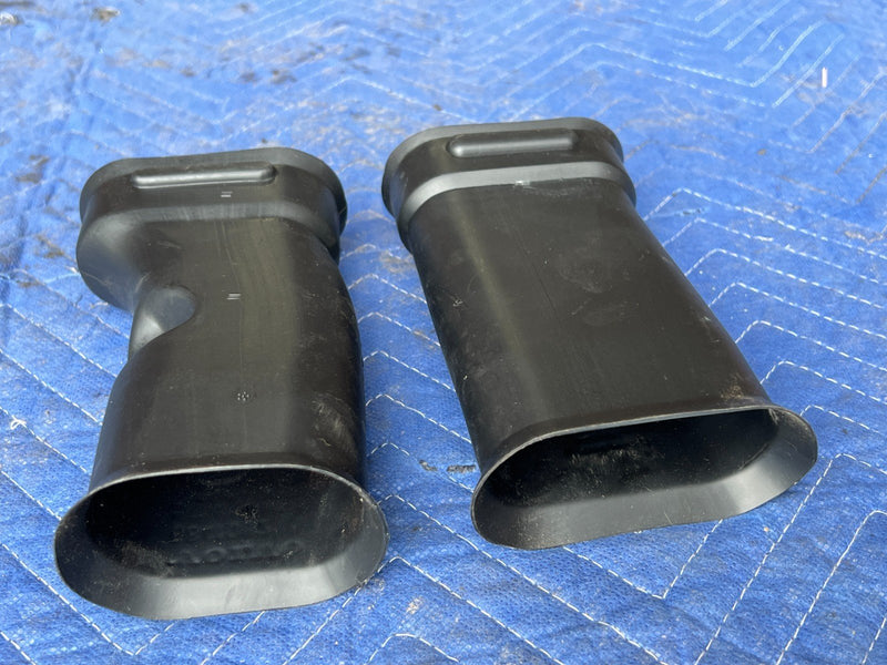 1992-1995 Volvo 940 740 Left & Right Lower Floor Vent Tube Duct Pair OEM #3278EM