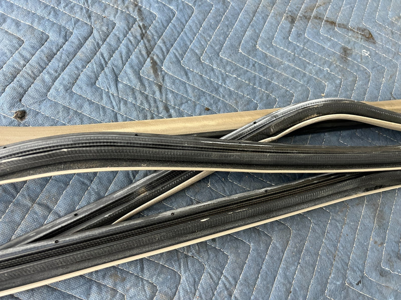 2002-2006 Toyota Camry Door Seal Weatherstripping Trim Beige Set of 4 OE #5015EM