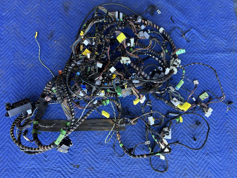1998-2003 Jaguar XJR XJ8 X308 Chassis & Body Wiring Harness Fuse Panel #4661E