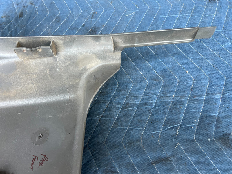 1989-1995 Volvo 740 940 Front Passenger Right Kick Panel Trim Gray OEM #3731EM