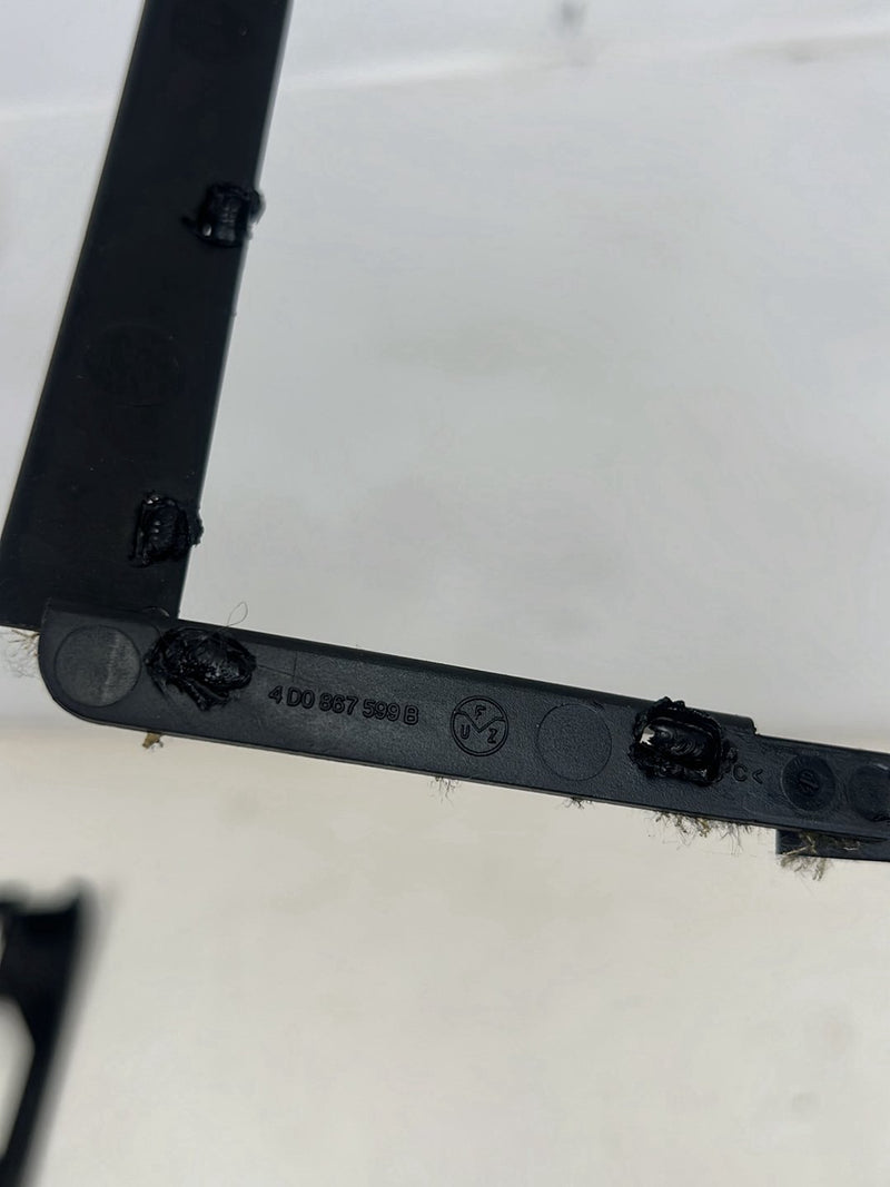 1996-2003 Audi S8 D2 A8 Dash Radio Surround Bezel Trim 4D0867599 OEM #6438EM
