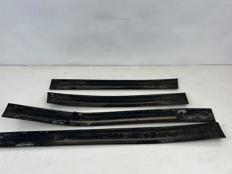 1986-1993 Volvo 240 244 Lower Door Trim Molding Full Set of 4 OEM #5575EM