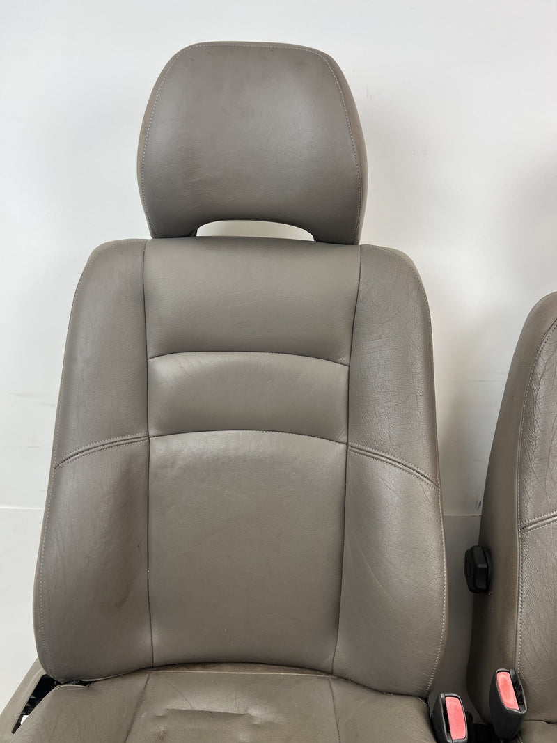 1998-2000 Volvo S70 V70 XC Gray Leather Power Front Left & Right Seat OE #6912EM