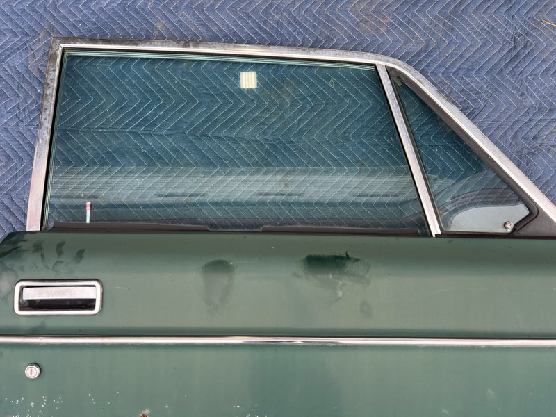 1967-1974 Volvo 140 142 Coupe Front Passenger Right Door Panel Green OEM #4856EM