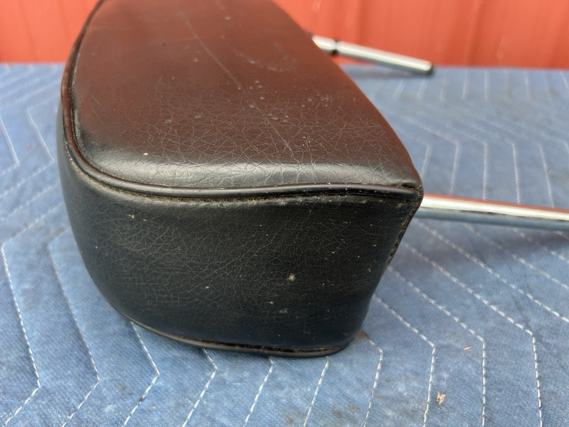 1968-1983 BMW 2002 Ti Tii E10 E21 Black Front Head Rest Pair LH RH OEM #3928M