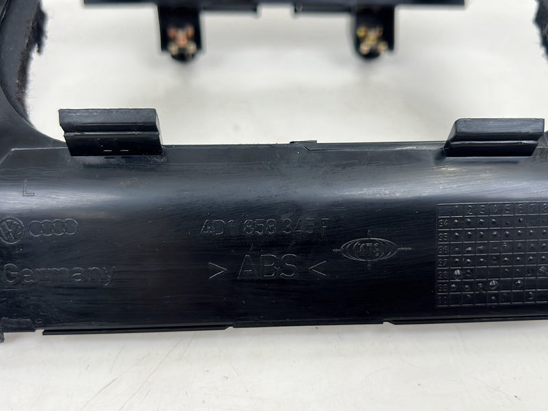 2001-2003 Audi S8 D2 A8 Dash Steering Column Surround Bezel Trim Black OEM #6100EM