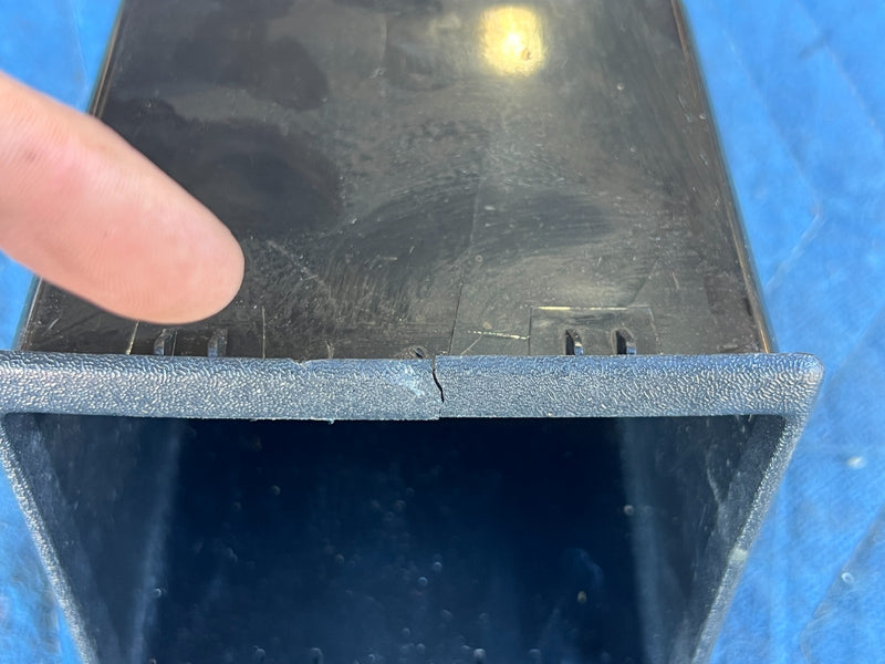 1986-1993 Volvo 240 244 Sedan Rear Storage Cubby Box Insert Gray OEM #4365EM
