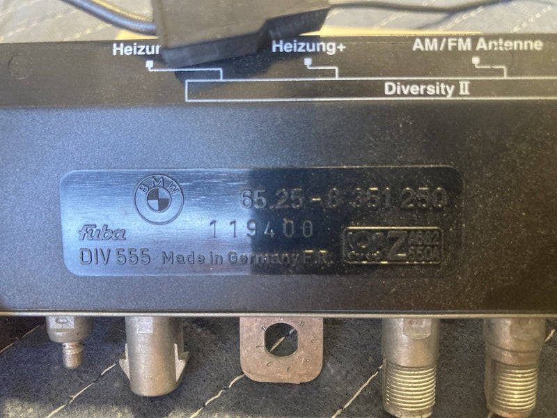 1988-1996 BMW E34 5 Series 525i 535i Antenna Amplifier 8351250 8351246 #1997M
