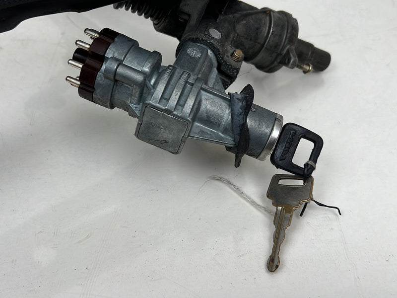 1990-1992 Volvo 740 745 940 Steering Column w/ Ignition & Key Assembly OEM #5886EM