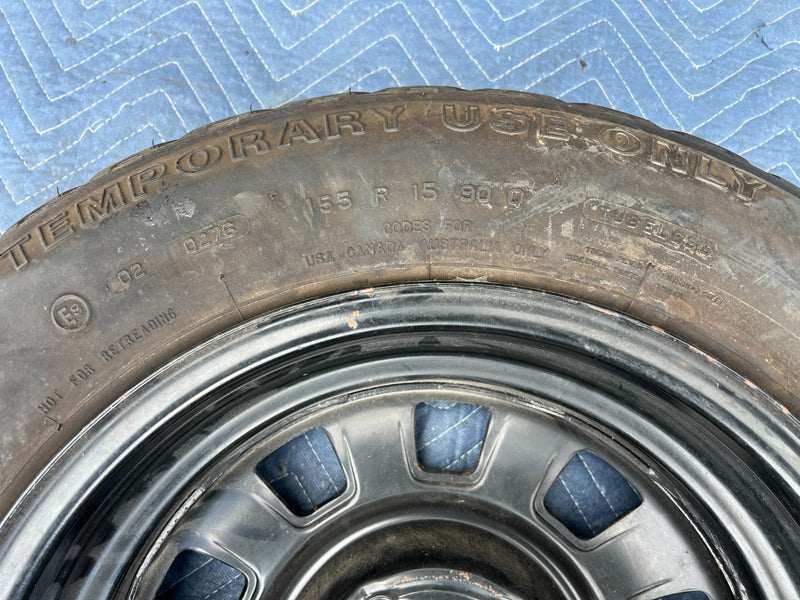 1986-1993 Volvo 240 244 Sedan Spare Tire Emergency Donut 1329537 OEM #4210EM