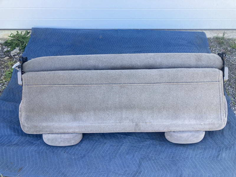 1996-1999 Chevrolet Silverado GMT800 Rear Bench Seat Gray Cloth OEM #4716M