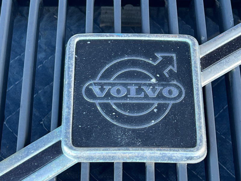 1986-1993 Volvo 240 244 245 Front Grille Trim Hood Chrome OEM #4373EM
