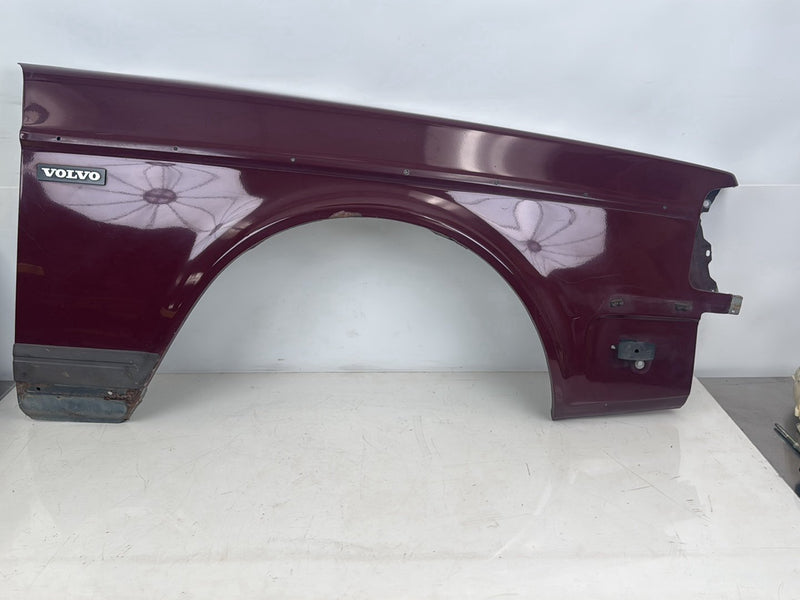 1986-1993 Volvo 240 242 244 245 Passenger Right RH Front Fender Maroon OEM #1AN