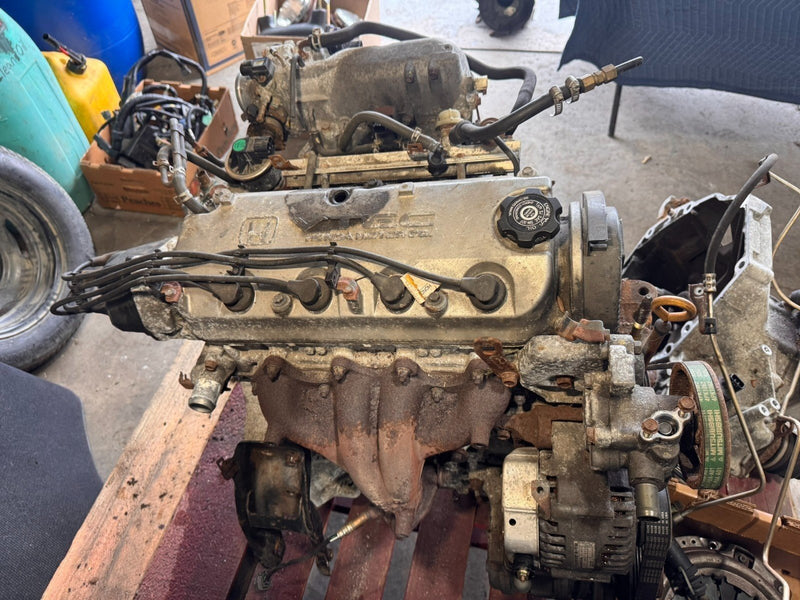 1998-2002 Honda Accord Engine F23A1 VTEC 2.3 i4 126k *Running* OEM #2033CN