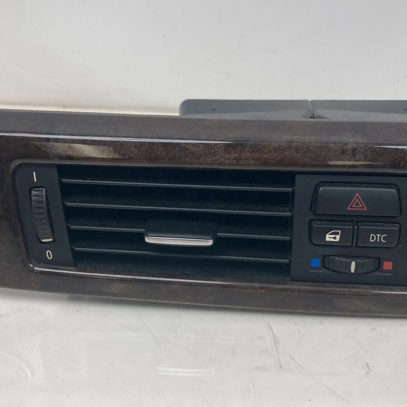 2009-2011 BMW 328i E90 Dash Vent Set Wood Veneer Trim 7132851 OEM #4777M