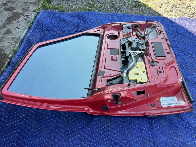 1993-1997 Volvo 850 Front Driver Left LH Door Assembly Red OEM