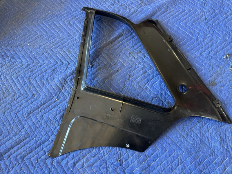 1986-1993 Volvo 240 244 Sedan L & R Rear Quarter Window Trim C Pillar OEM #4895E