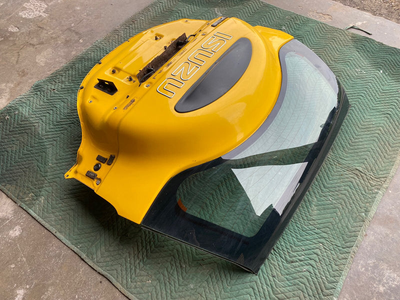 99-01 Isuzu Vehicross Rear Door Hatch Gate & Window Yellow OEM #636E