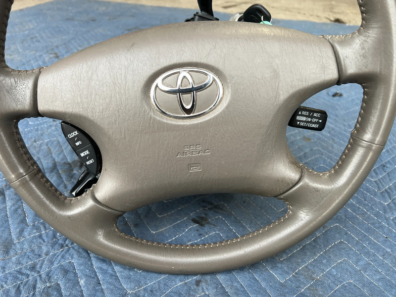 2002-2006 Toyota Camry Steering Column Wheel Stalks & Ignition w/ Key OE #5012EM