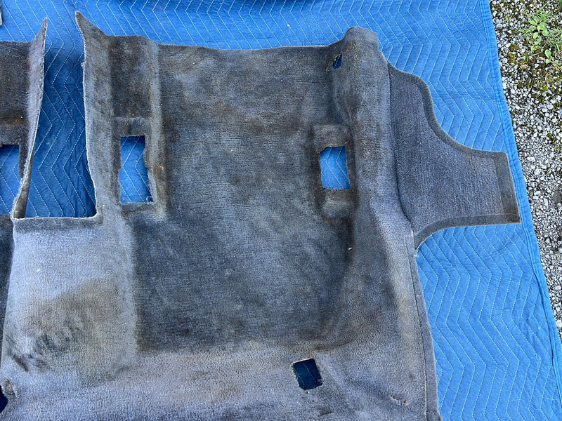 1993-1997 Volvo 850 Wagon Front & Rear Molded Carpet Set Gray OEM