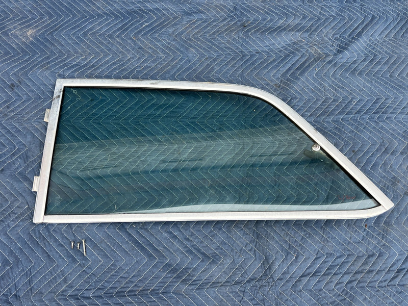 1967-1974 Volvo 140 142 Coupe Rear Driver Left Window w/ Glass OEM #4850EM