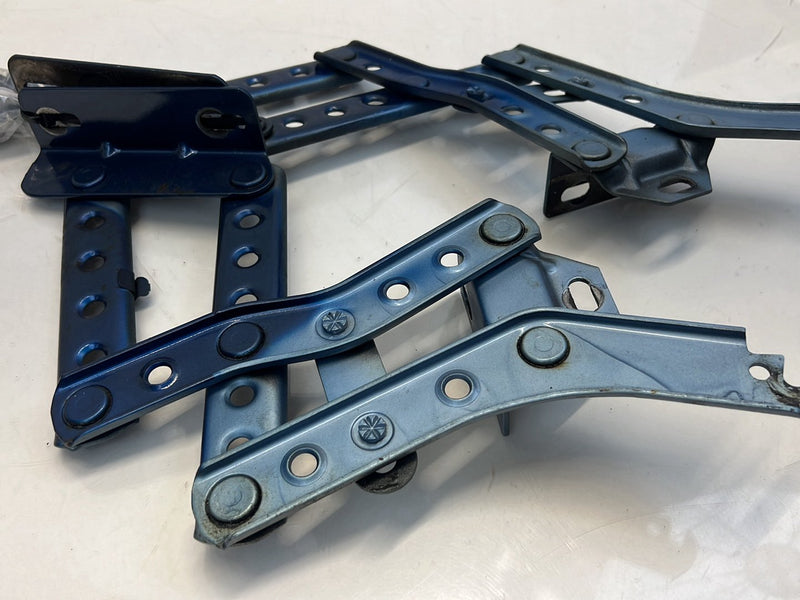 1975-1980 Volvo 244 240 Trunk Deck Lid Hinge Pair Blue Sedan Only OEM #5279EM