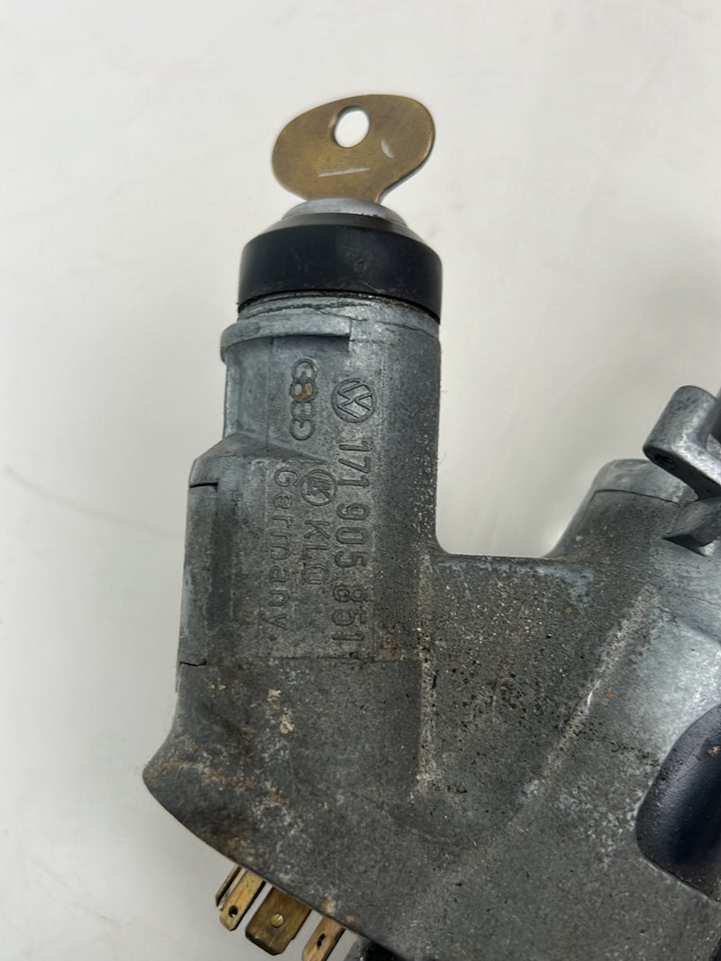 1983-1985 Porsche 944 Steering Column Intermediate Shaft w/ Key OEM #5637EM