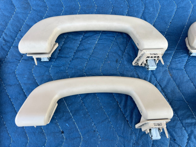 2011-2017 BMW X3 F25 Beige Upper Overhead Grab Handle Set of 4 OEM #2370EM