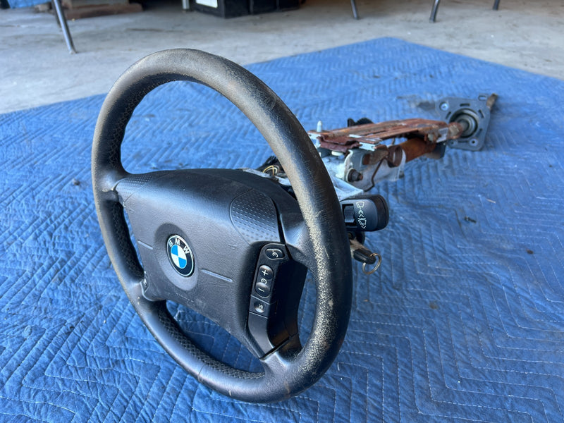 2000-2005 BMW 330xi 325xi E46 Steering Column Wheel Stalks & Ignition OE #4840EM