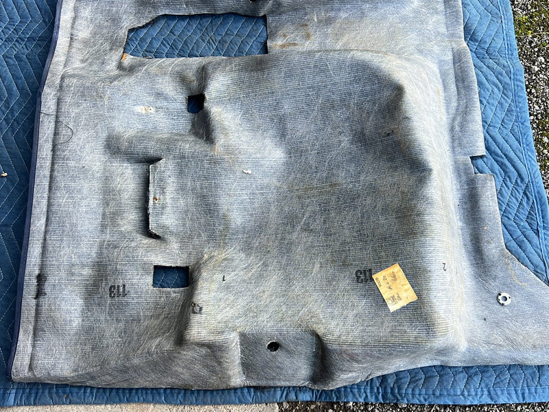 1975-1980 Volvo 244 240 Sedan Only Blue Molded Carpet Set Front Rear OEM #5403EM